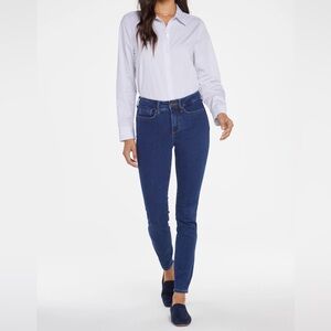 {NYDJ} "Ami Skinny in Quinn Wash" Stretch Denim Jeans